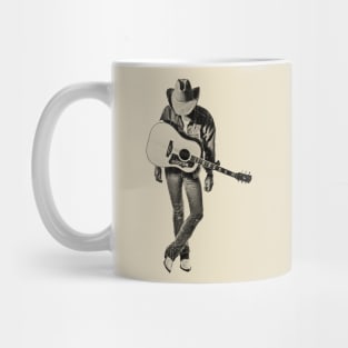 Dwight Yoakam Retro Mug